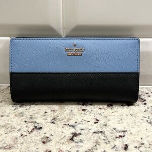 Kate Spade Bi Fold Colorblock Wallet EUC